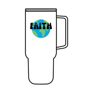 Faith Insulated Tumbler - 40oz Eco-Friendly Drinkware Faith Insulated Tumbler - 40oz Eco-Friendly Drinkware