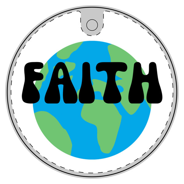 Faith Ceramic Ornament - Inspirational Home Decor