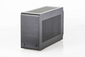 Front of Vortex PC with right side showing