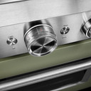 KitchenAid® 30'' Smart Commercial-Style Dual Fuel Range with 4 Burners KFDC500JAV