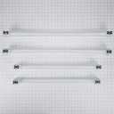 French Door Refrigerator Handle Kit, White W10716734