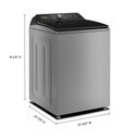 Whirlpool® 6.0 - 6.1 cu. ft. IEC Smart Top Load Washer with the Removable Agitator WTW8507TR