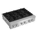 KitchenAid® 36-inch 6-Burner Gas Commercial-Style Rangetop KCGK936TSS