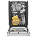 Whirlpool® Small-Space Compact Dishwasher with Stainless Steel Tub WDPS5118PM