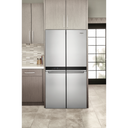 Whirlpool® 36-inch Wide Counter Depth 4 Door Refrigerator - 19.4 cu. ft. WRQA59CNKZ