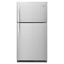 Whirlpool® 33" Wide Top-Freezer Refrigerator with Optional EZ Connect Icemaker Kit (Sold Separetely) WRT541SZDM