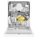 Whirlpool® Heavy-Duty Dishwasher with 1-Hour Wash Cycle WDF331PAHW