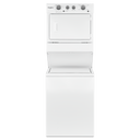 Whirlpool® 4.0 cu.ft I.E.C. Electric Stacked Laundry Center 9 Wash cycles and AutoDry™ YWET4027HW