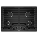 30-inch Gas Cooktop with EZ-2-Lift™ Hinged Cast-Iron Grates WCG55US0HB