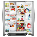 Whirlpool® 36-inch Wide Side-by-Side Refrigerator - 25 cu. ft. WRS315SNHM