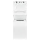 Whirlpool® 3.5 cu.ft Gas Stacked Laundry Center 9 Wash cycles and AutoDry™ WGT4027HW