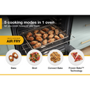 5.0 Cu. Ft. Whirlpool® Gas 5-in-1 Air Fry Oven WFG550S0LV