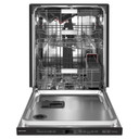 Kitchenaid® 44 dBA Dishwasher with 360° Max Jets™ Third Rack and LED Interior Lighting KDPM804KBS