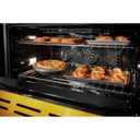 KitchenAid® 36'' Smart Commercial-Style Gas Range with 6 Burners KFGC506JYP