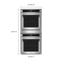 Kitchenaid® 24 Smart Double Wall Oven with True Convection KODC504PPS