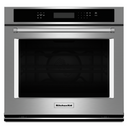 Kitchenaid® 30 Single Wall Oven with Even-Heat™ True Convection KOSE500ESS