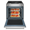 Kitchenaid® 30-Inch 5-Element Electric Slide-In Convection Range YKSEG700ESS