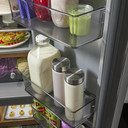 Kitchenaid® 19.4 cu. ft. 36-inch wide Counter-Depth 4-Door Refrigerator with PrintShield™ Finish KRQC506MPS