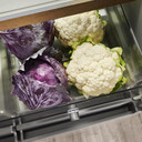 Kitchenaid® 19.4 cu. ft. 36-inch wide Counter-Depth 4-Door Refrigerator with PrintShield™ Finish KRQC506MPS