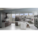 Kitchenaid® 36" 5-Burner Gas Cooktop with Griddle KCGS956ESS