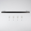 27" (68.6 cm) Warming Drawer Heat Deflector, Stainless Steel W10536338