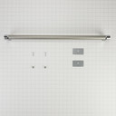 KitchenAid Handle Kit For Panel-Ready Undercounter Refrigerator with 2 red medallions W11247090