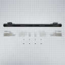 30" Wall Range Flush Installation Trim Kit, Black W10752688