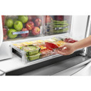 Whirlpool® 36-inch Wide Counter Depth French Door Refrigerator - 24 cu. ft. WRF954CIHB