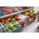 Kitchenaid® 20 cu. ft. 36-Inch Width Counter-Depth French Door Refrigerator with Interior Dispense KRFC136RWH Kitchenaid® 20 cu. ft. 36-Inch Width Counter-Depth French Door Refrigerator with Interior Dispense KRFC136RWH