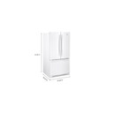 Whirlpool® 36-Inch Wide Counter-Depth French Door Bottom Mount Refrigerator - 20 cu. ft. WRFC2036RW