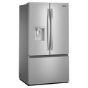 Whirlpool® 36-Inch French Door Refrigerator with In-Door Water and Ice Maker - 30 cu. ft. WRFF3536SZ