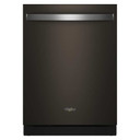 Whirlpool® 24-Inch Dishwasher with Total Coverage Wash Action and Auto Open Air Dry in Fingerprint Resistant Black Stainless WDTS8024SV