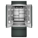 Kitchenaid® 20.8 Cu. Ft. 36" Built-In French Door Bottom Mount Refrigerator with Platinum Interior KBFN536SJP