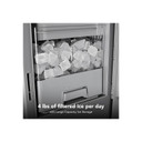 Kitchenaid® 29 cu. ft. French Door Refrigerator with Exterior Water and Ice and FreshChill™ Full-Width Refrigerated Drawer KRMF436SPS