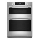 Kitchenaid® 27-inch Smart Electric Combo Wall Oven with Assisted Cooking Modes - PrintShield™ Finish KOEC727SPS