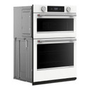 Kitchenaid® 30-inch Smart Electric Combo Wall Oven with Assisted Cooking Modes - White KOEC730SWH