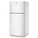 Whirlpool® 29.5-inch Wide Top Freezer Refrigerator with Total Coverage Cooling- 19 Cu. Ft. WRTX7419SW