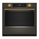 Kitchenaid® 30-inch Smart Electric Single Wall Oven with Intelligent Cooking Camera - Black Ore KOES930SBE