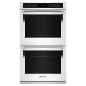 KitchenAid® 30" Double Wall Oven with Air Fry Mode KOED530PWH
