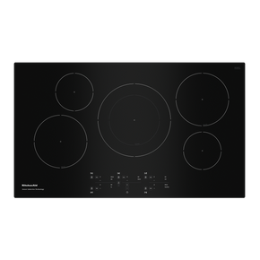 Kitchenaid® 36-Inch 5-Element Sensor Induction Cooktop KCIG556JBL