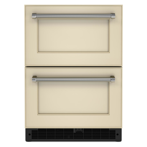 Kitchenaid® 24 Panel-Ready Undercounter Double-Drawer Refrigerator KUDR204KPA