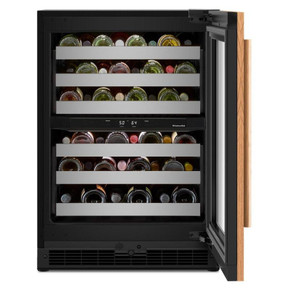 Kitchenaid® 24" Panel-Ready Undercounter Wine Cellar KUWL324SPA