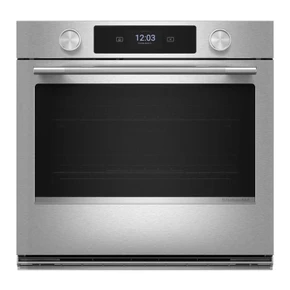 Kitchenaid® 30-inch Smart Electric Single Wall Oven with Intelligent Cooking Camera - PrintShield™ Finish KOES930SPS