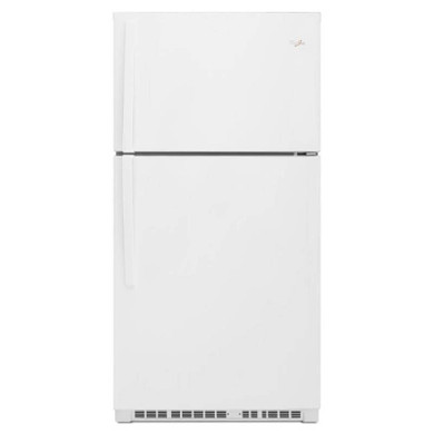 Whirlpool® 33" Wide Top-Freezer Refrigerator with Optional EZ Connect Icemaker Kit WRT541SZDW