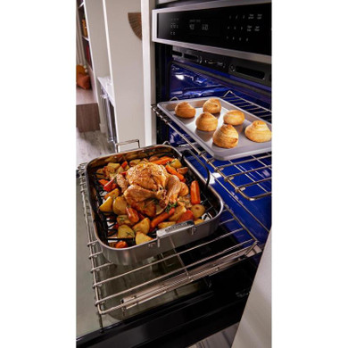 KitchenAid® 30" Double Wall Oven with Air Fry Mode KOED530PBS