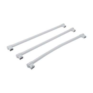 French Door Refrigerator Handle Kit, White W10716727