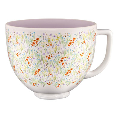 Kitchenaid® 5 Quart Wildflower Ceramic Bowl KSM2CB5WF