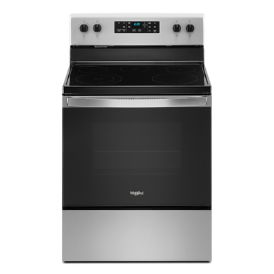 5.3 cu. ft. Whirlpool® electric range with Frozen Bake™ technology YWFE505W0JZ