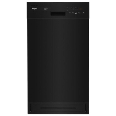 Whirlpool® Small-Space Compact Dishwasher with Stainless Steel Tub WDPS5118PB