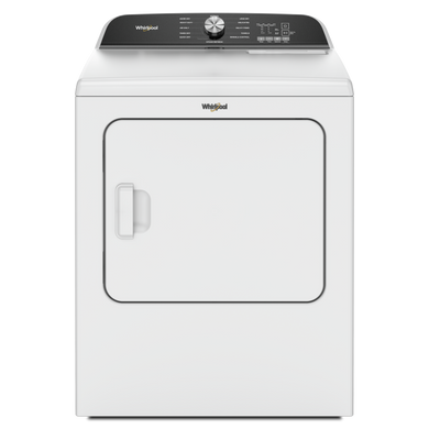 7.0 Cu. Ft. Whirlpool® Top Load Electric Dryer with Moisture Sensor YWED6150PW
